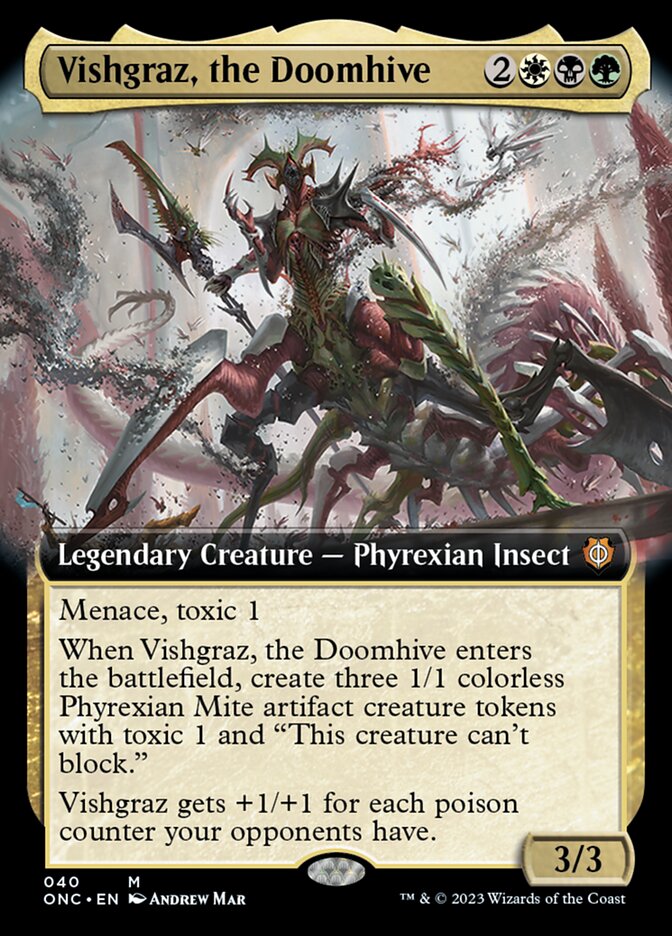 Vishgraz, the Doomhive - Foil - Extended Art