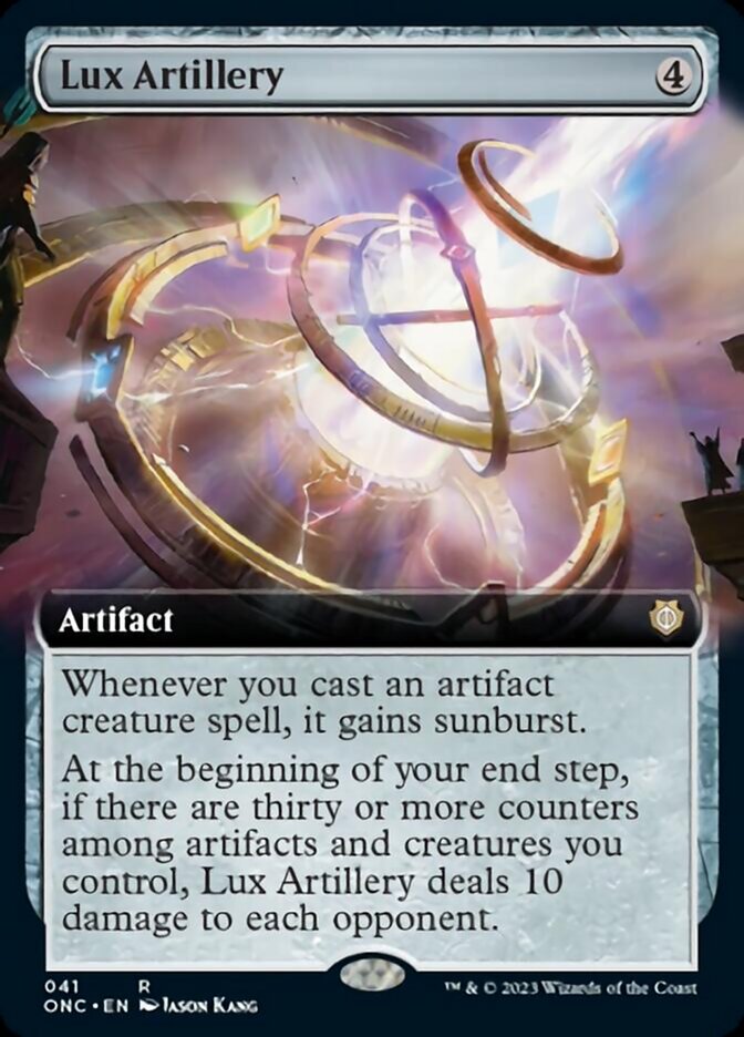 Lux Artillery - Foil - Extended Art