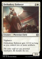 Orthodoxy Enforcer - Foil