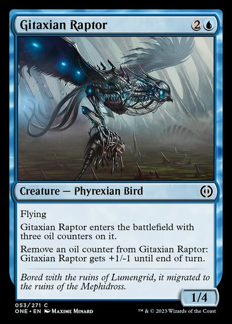 Gitaxian Raptor - Foil