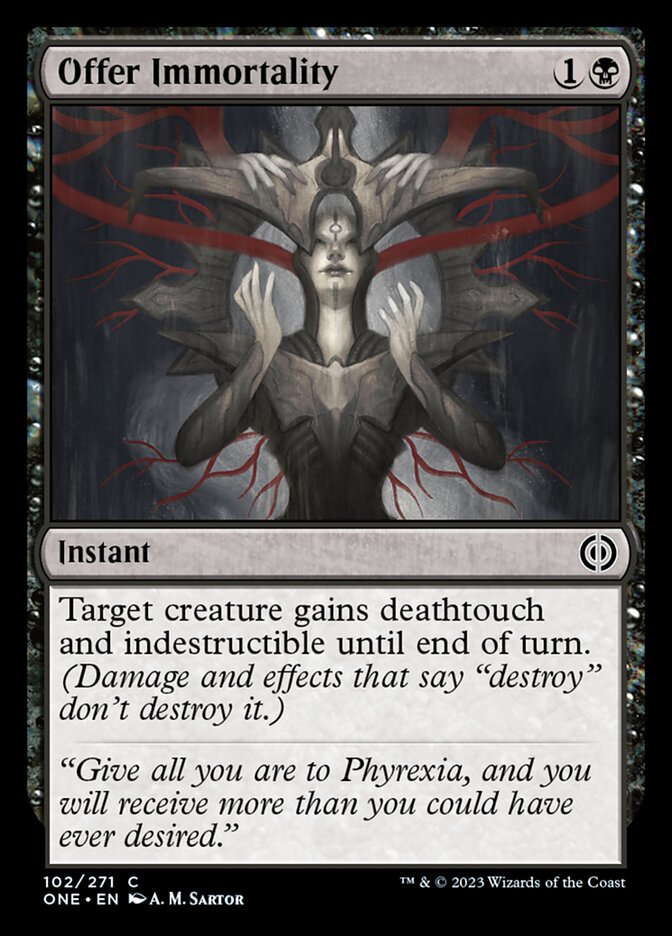 Offer Immortality - Foil