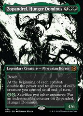 Zopandrel, Hunger Dominus (458) (Borderless) - Compleat Foil