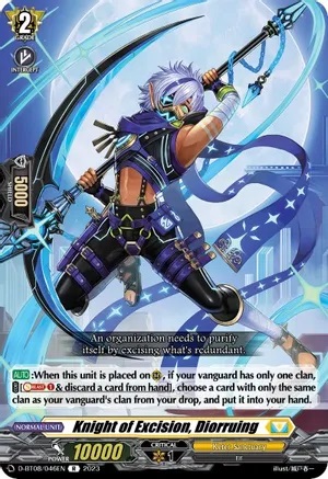 Knight of Excision, Diorruing - D-BT08/046EN - R