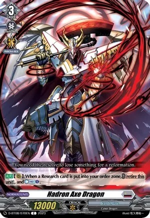 Hadron Axe Dragon - D-BT08/070EN - C