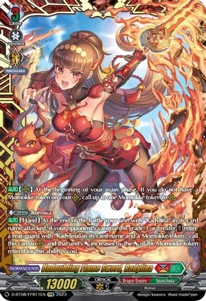 Undoubting Flame Sword, Radylina - D-BT08/FFR11EN - FFR