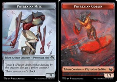 Phyrexian Mite Token (011) // Phyrexian Goblin Token Double-Sided Token - Foil