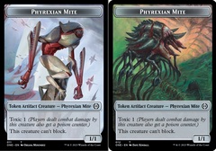 Phyrexian Mite Token (011) // Phyrexian Mite Token (012) Double-Sided Token - Foil