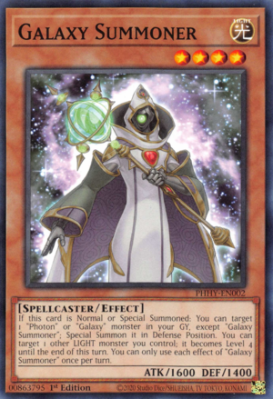 Galaxy Summoner - PHHY-EN002 - Common - 1st Edition