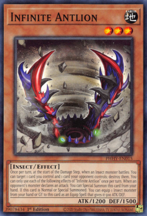 Infinite Antlion - PHHY-EN015 - Common - 1st Edition