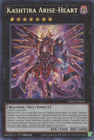 Kashtira Arise-Heart - PHHY-EN046 - Secret Rare - 1st Edition