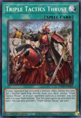 Triple Tactics Thrust - PHHY-EN069 - Secret Rare - 1st Edition