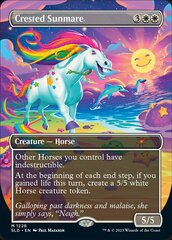 Crested Sunmare - Borderless