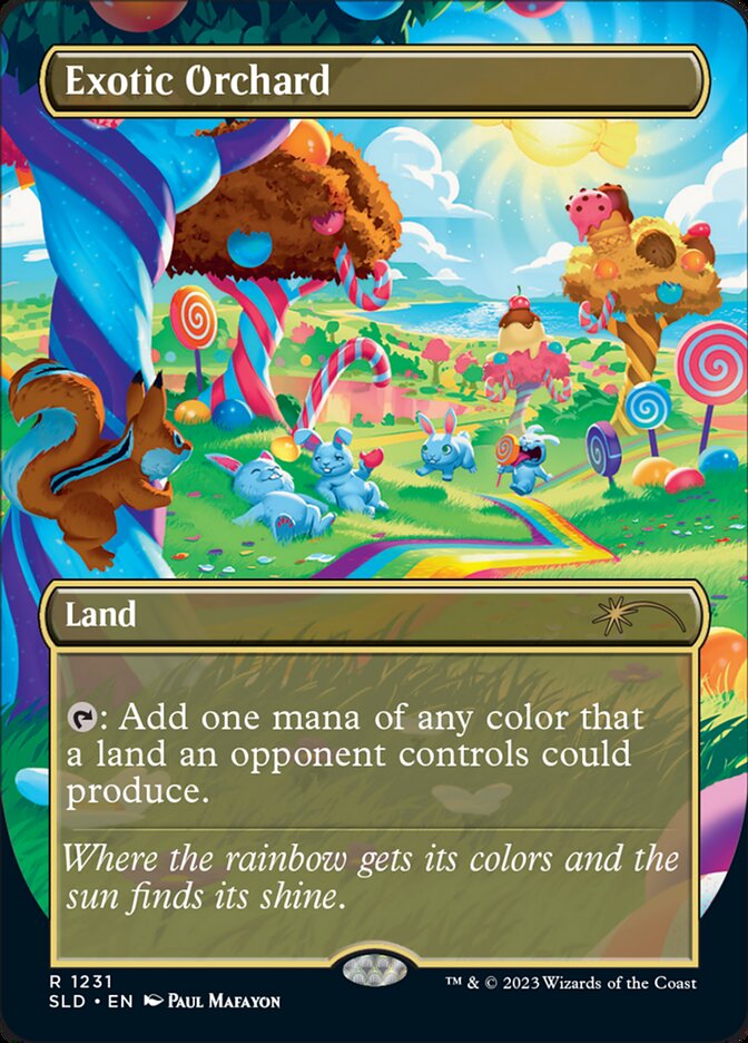 Exotic Orchard - Foil - Borderless