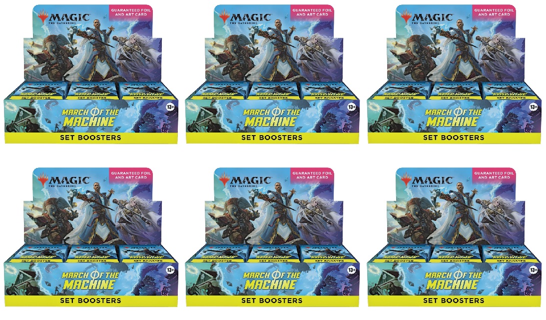 March of the Machine Set Booster Case
