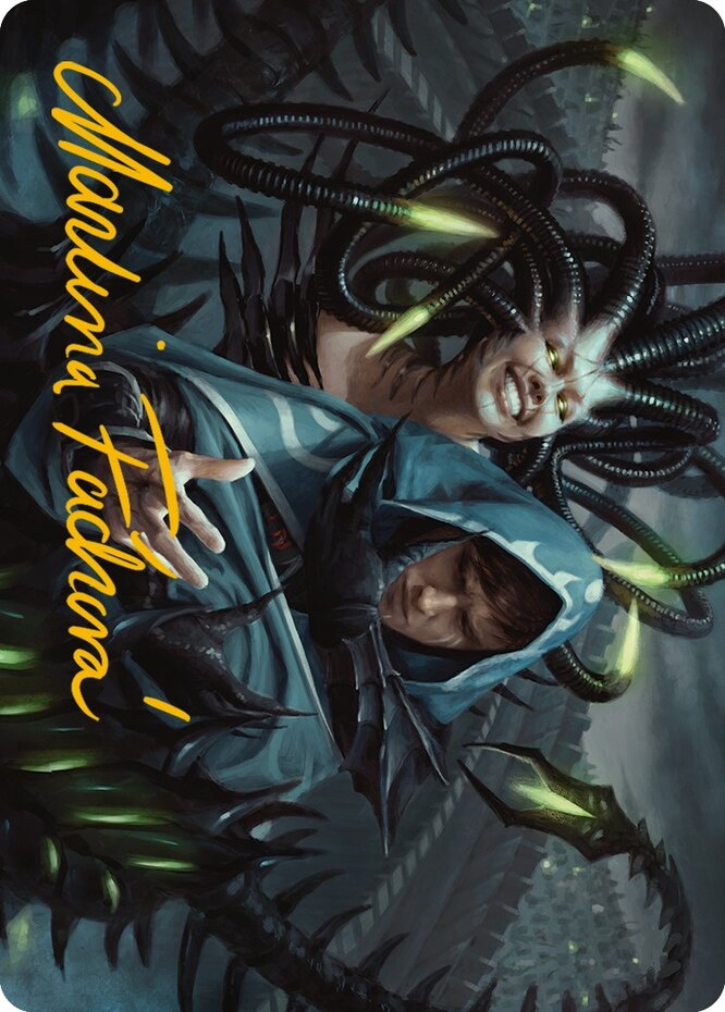 1x Art Series (22/81) Gold Signature - Phyrexian Arena MTG