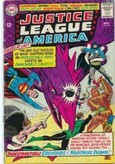 Justice League Of America Vol. 1 40 Indestructable Creatures Of Nightmare Island