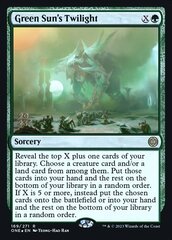 Green Sun's Twilight - Foil - Prerelease Promo