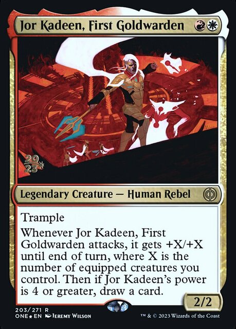 Jor Kadeen, First Goldwarden - Foil