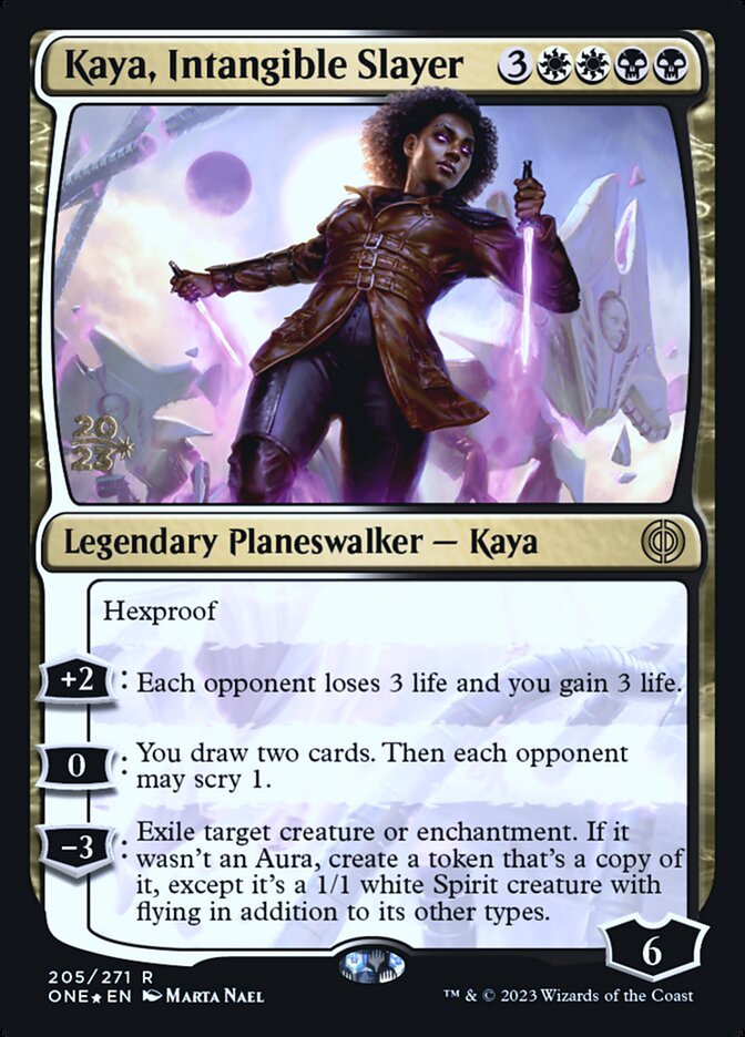 Kaya, Intangible Slayer - Foil - Prerelease Promo