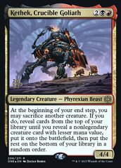 Kethek, Crucible Goliath - Foil - Prerelease Promo