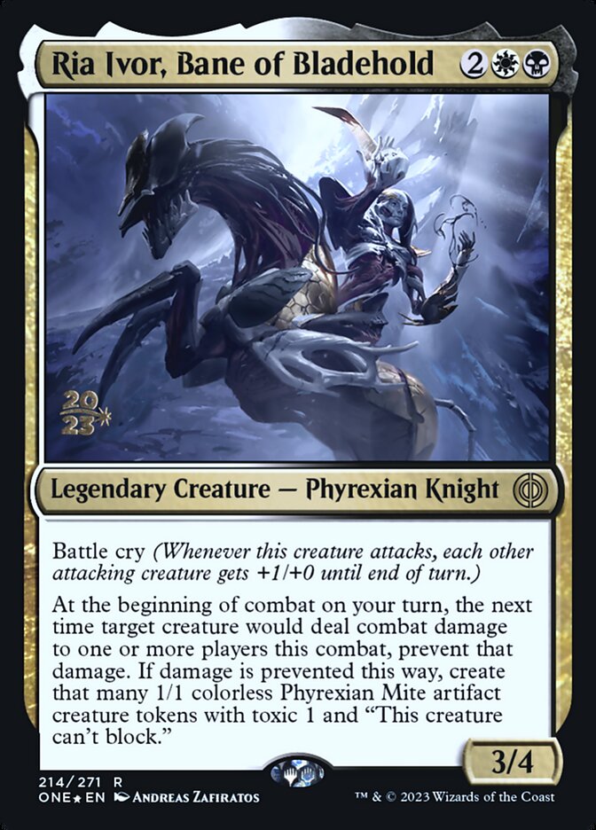 Ria Ivor, Bane of Bladehold - Prerelease Foil
