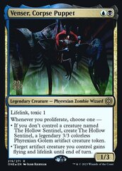 Venser, Corpse Puppet - Foil - Prerelease Promo