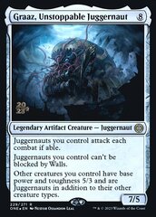 Graaz, Unstoppable Juggernaut - Foil