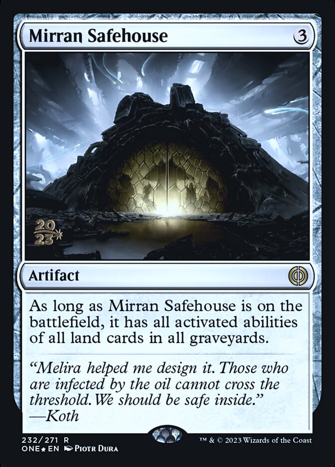 Mirran Safehouse - Foil - Prerelease Promo