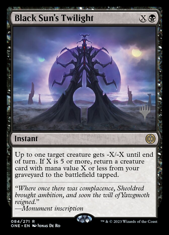 Black Suns Twilight - Foil - Promo Pack
