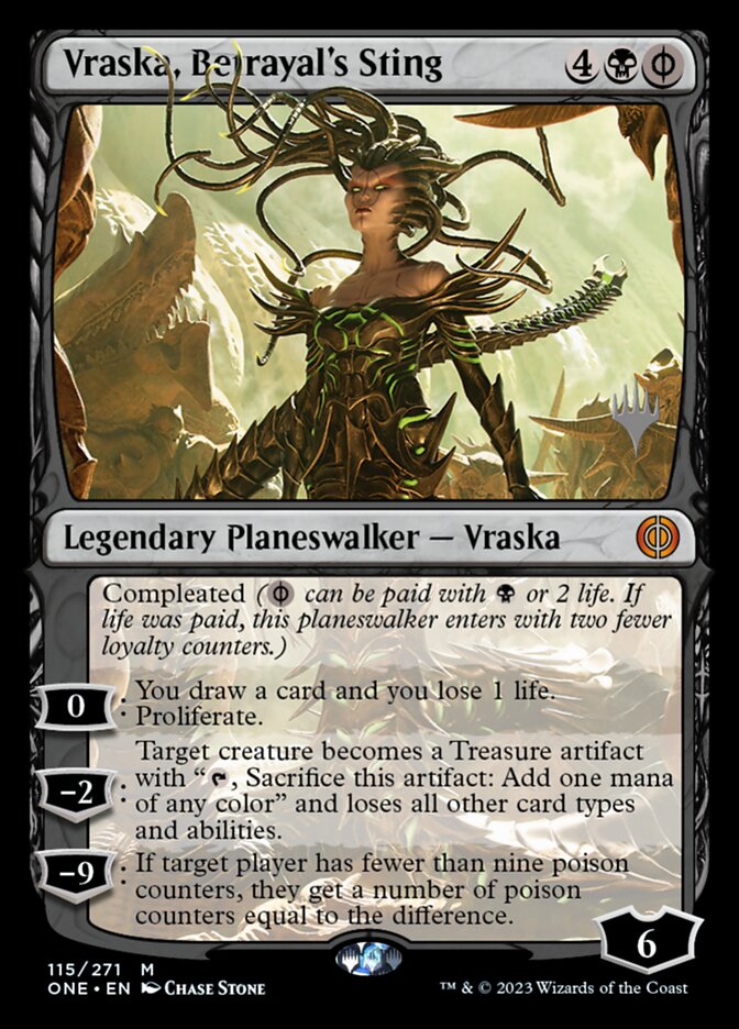 Vraska, Betrayals Sting - Foil - Promo Pack