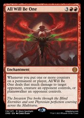 All Will Be One - Foil - Promo Pack