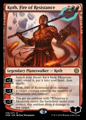 Koth, Fire of Resistance - Promo Pack