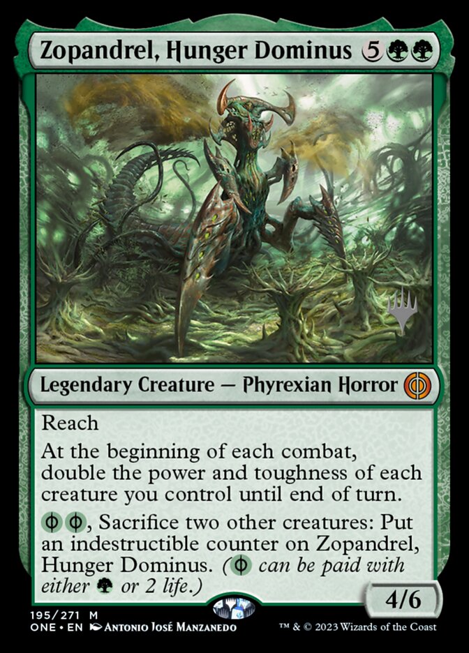Zopandrel, Hunger Dominus - Foil - Promo Pack