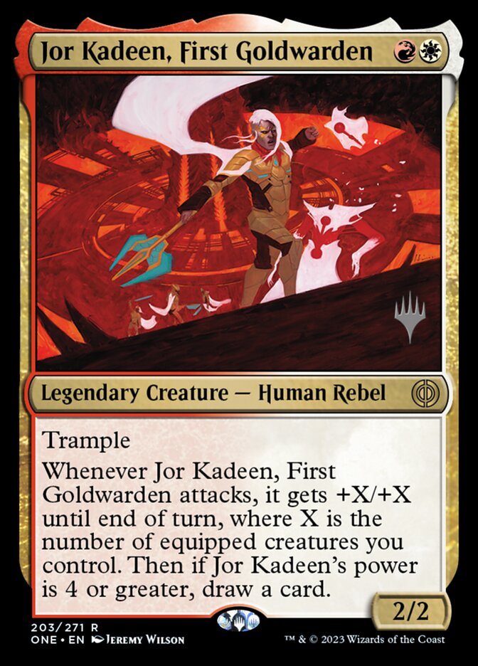 Jor Kadeen, First Goldwarden - Promo Pack