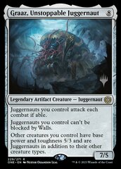 Graaz, Unstoppable Juggernaut - Promo Pack