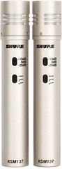 Shure KSM137 Small-diaphragm Condenser Microphone - Stereo Pair