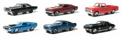 GreenLight Model Car 1/64 Auction Block Series 13  6 Type Set