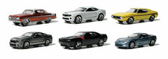 GreenLight Model Car 1/64 GL Muscle Series 2  6 Type Set