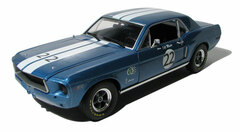 GreenLight Model Car 1/18 1967 Shelby Mustang #22 BILL MAIER Racing Tribute Model