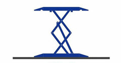 1/64 Auto Body Shop - Automotive Double Scissor Lifts Series 1 - Blue