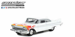 1/64 Flames The Series - 1957 Plymouth Belvedere - White with Flames