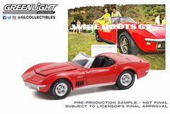 1/64 Goodyear Vintage Ad Cars - 1969 Chevrolet Corvette - Wide Boots 