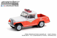 1/64 1967 Jeep Jeepster Commando - Chattanooga Rural Fire Dept. No. 3