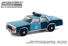 1/64 1981 Ford LTD Crown Victoria Massachusetts State Police 1982 Sam Melville/Jonathan Jackson Unit Shootout