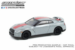1/64 Anniversary Collection Series 13 - 2016 Nissan GT-R Pearl White with Red Stripe - GT-R 50th Anniversary