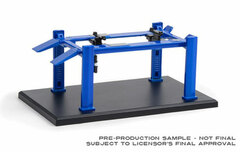1/64 Auto Body Shop - Four-Post Lifts Series 1 - Blue