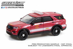 1/64 Hot Pursuit - 2020 Ford Police Interceptor Utility - Detroit Fire Department