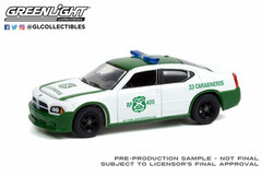1/64 2006 Dodge Charger Police - Carabineros de Chile - White and Green