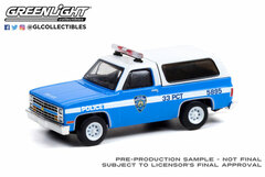 1/64 1985 Chevrolet K-5 Blazer - New York City Police Dept (NYPD)