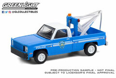 1/64 1987 GMC Sierra K2500 with Drop in Tow Hook - New York City Police Dept (NYPD)